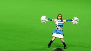 ＜2022.4.24ソフトバンク戦＞ファイターズガールの伊東愛美さんと山口伶奈さんによる「Y.M.C.A.」