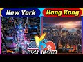 New York vs Hong Kong | US vs China (Two World's Financial Centers)