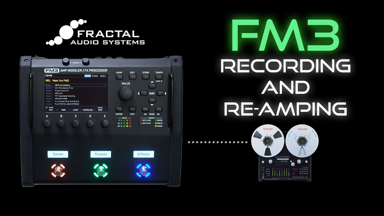 Fm3 Usb Recording Interface And Re Amping Youtube