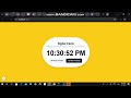 Digital Clock for nextjs and tailwind
