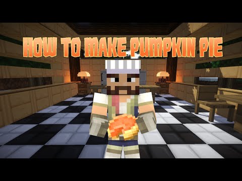 How to make pumpkin pie in minecraft pe