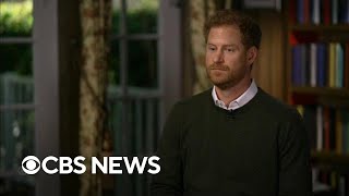 Prince Harry opens up about royal family rift in "60 Minutes" interview