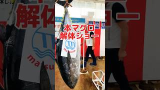 本マグロ解体ショー。2024年10月福岡鮮魚市場市民感謝デー、本マグロ解体ショー。本マグロ解体の全過程、ショート動画の下の関連動画で投稿している。本マグロ解体、福岡鮮魚市場市民感謝デー #shorts