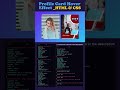 ✨ Profile Card Hover Effects | Modern UI Design Using HTML & CSS | Creative Hover Animation 🎨