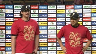 【プロ野球パ】6勝目のメンドーサ、2安打の田中のヒーローインタビュー 2015/08/01 F-M