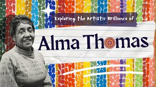 ALMA THOMAS Art Lesson 🖼️