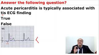 Internal Medicine (Cardiology -Acute Pericarditis) Q\u0026A Review