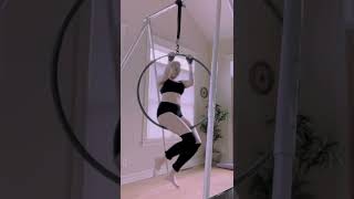 Aerial Hoop Pole Dance Tricks, Tips, Tutorials, Lessons, Help, Routine #dance #yoga #shorts #youtube