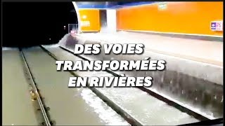 À Madrid, le métro inondé après des pluies torrentielles