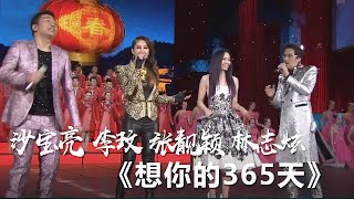 李玟、张靓颖、林志炫、沙宝亮联袂演绎《想你的365天》回忆童年经典! [影视金曲] | 中国音乐电视 Music TV