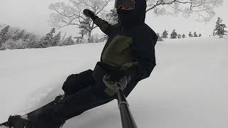 【かぐらスキー場】2020年2月パウダーにありつけたの？　snowboard