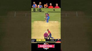 India Vs England 2 Balls Challenge|real cricket 24 #shorts