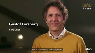 Gustaf Forsberg, NitroCapt, vinnare av SKAPA-priset för Uppsala län 2023