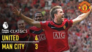 Manchester United 4-3 Manchester City (09/10) | Premier League Classics | Manchester United