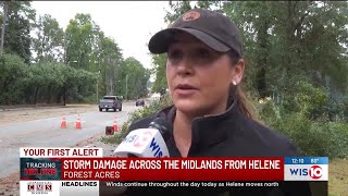 Naomi Popa reports on Helene's impact in Forest Acres