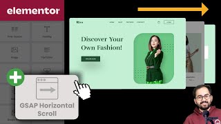 Elementor GSAP - Smooth Horizontal Scroll (NO PLUGIN)