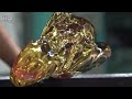 process of making amazing glass work with horse shaped. korean glass art master