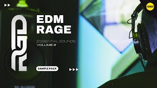 EDM RAGE SAMPLE PACK V2 | ONE SHOTS, LOOPS, VOCALS & FL STUDIO PROJECTS