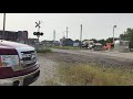 amtrak 4614 comes though holden missouri