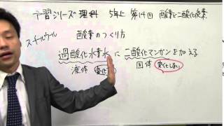 ノア式予習シリーズ学習法　５年理科　酸素の性質　 ノア式予習シリーズ学習法