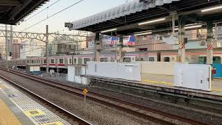 西武池袋線練馬駅東急東横線入線