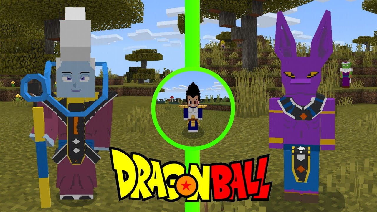 NOVO ADDON/MOD DO DRAGON BALL PARA MINECRAFT PE ! (Minecraft Pocket ...