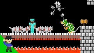 10 Ways Steve could EASILY defeat Bowser