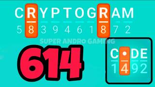 CRYPTOGRAM 614
