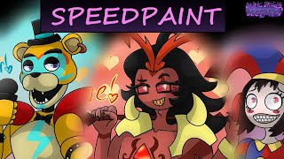 Speedpaint - VALENTINE'S DAY 2025 PRINTS! (Part 1) 💕💖