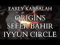 Kabbalah - Sefer Bahir ( Book of Illumination ) & The Iyyun Circle - Early History and Introduction