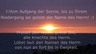 Vom Aufgang der Sonne