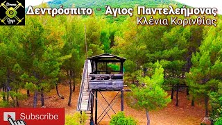 Το Δεντρόσπιτο και ο Ναός του Αγίου Παντελεήμονα, Κλένια Κορινθίας (Εξερευνούμε Κορινθία)