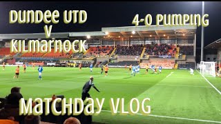 KILLIE TAKE A 4-0 HAMMERING - Dundee United v Kilmarnock Matchday Vlog