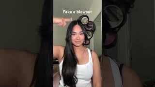 How to fake a blowout! #blowout #hairstyles