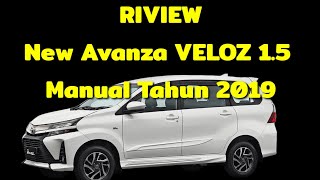 Avanza Veloz 1.5 2019 Manual Warna Silver