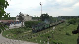 2ТЭ10Л-792А \u0026 ЧМЭ3-2144 [CFM]  Freight train | Грузовой поезд