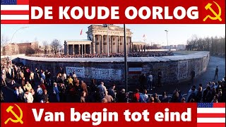 De Koude Oorlog: van begin tot eind!  - In 8 minuten! -