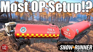 SnowRunner: The MOST OP Firefighting SETUP YET!? (Mod Downloads Included)