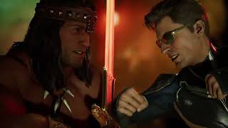 Mortal Kombat 1: Reboot - New Conan the Barbarian Dialogue with Johnny Cage!!