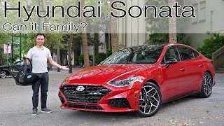 Can it Family? Clek Liing and Foonf Child Seat Review in the 2021 Hyundai Sonata