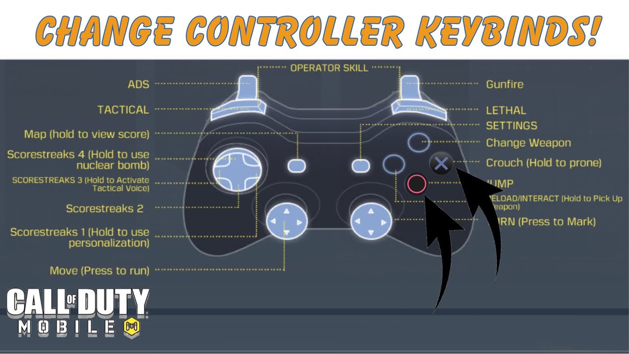 How To Change Controller Keybinds On Mobile! || Call Of Duty Mobile ...