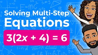 How to Solve Multi-Step Equations | Solving Equations | Algebra 1 | Partners in Prime