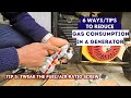 How to reduce gas consumption for a generator that uses Dual Carburetors, Save running cost by 50%