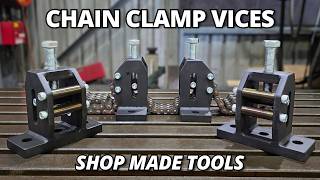 Making Chain Clamp Vices for the Zayer Milling Machine | Shop Made Tools
