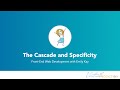 CSS: The cascade, specificity and inheritance