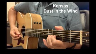 Kansas - Dust In The Wind - Acoustic Guitar Classic Rock Cover Song - Guitar Instrumental