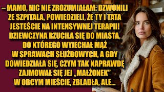 Mąż jeździł służbowo do innego miasta, ale żona dowiedziała się, czym tak naprawdę się tam zajmował