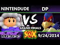 S@X - Apex | Nintendude (Ice Climbers) Vs. DP (Falco) SSBM Grand Finals - Melee