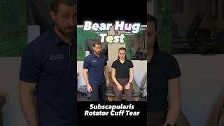 Bear Hug Test | Subscapularis Rotator Cuff Tear Diagnosis