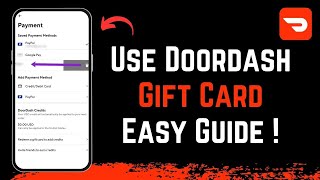 How to Use a DoorDash Gift Card !